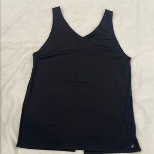 Skirt Sports Black Sleeveless Tank Top Medium EUC